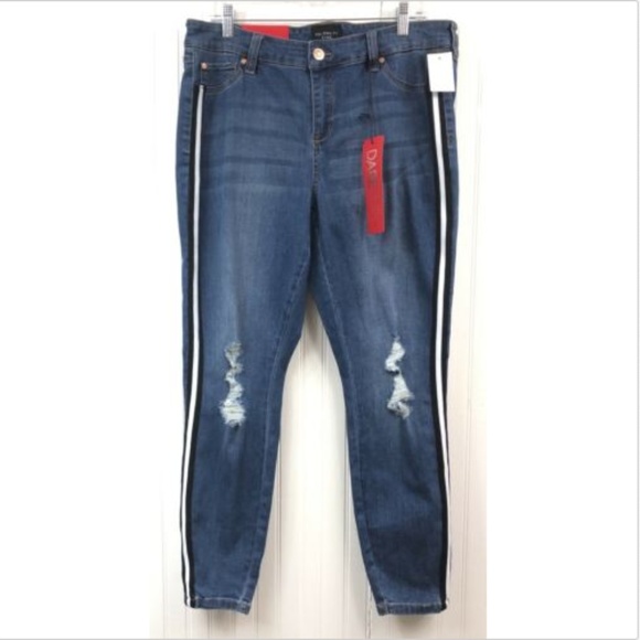 celebrity pink blue jeans